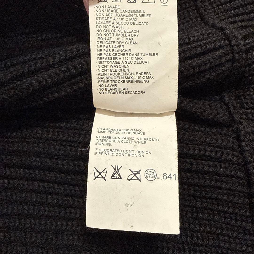 メゾンマルタンマルジェラ　10aw ドライバーズニット　s