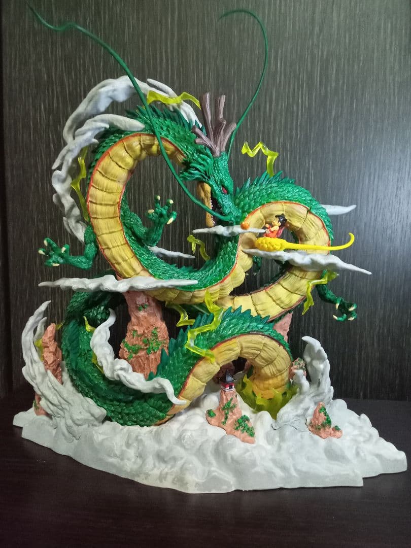 ドラゴンボール 神龍 フィギュア リペイント 孫悟空 シェンロン