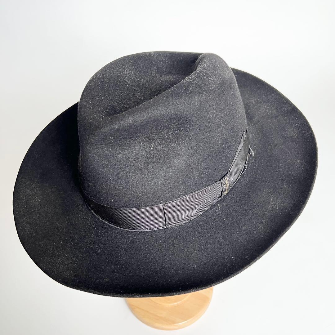 Borsalino ボルサリーノ アレッサンドリア ブラック C151