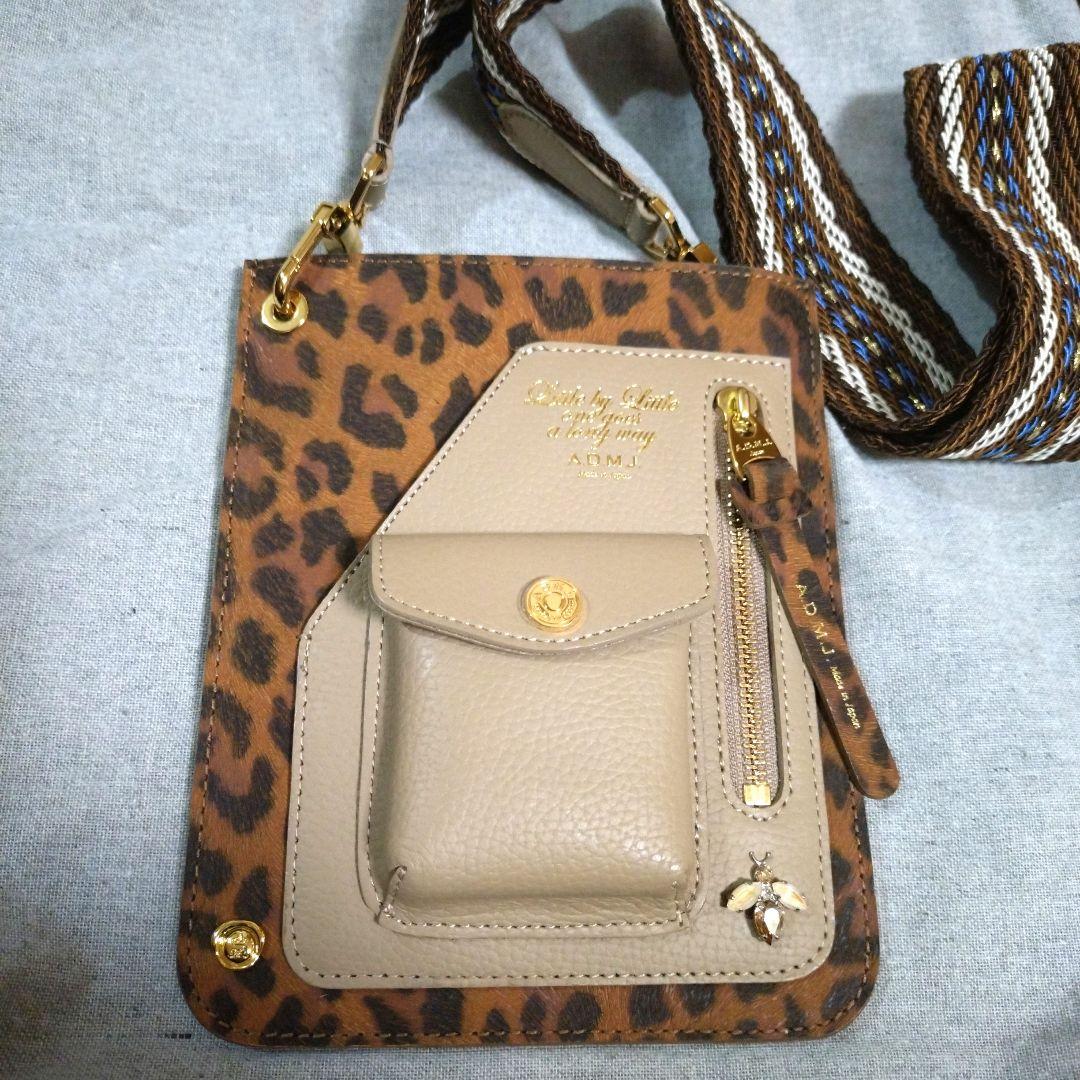 新品未使用　ADMJ THE BEE フィバナイラ モバイルポーチ ショルダー