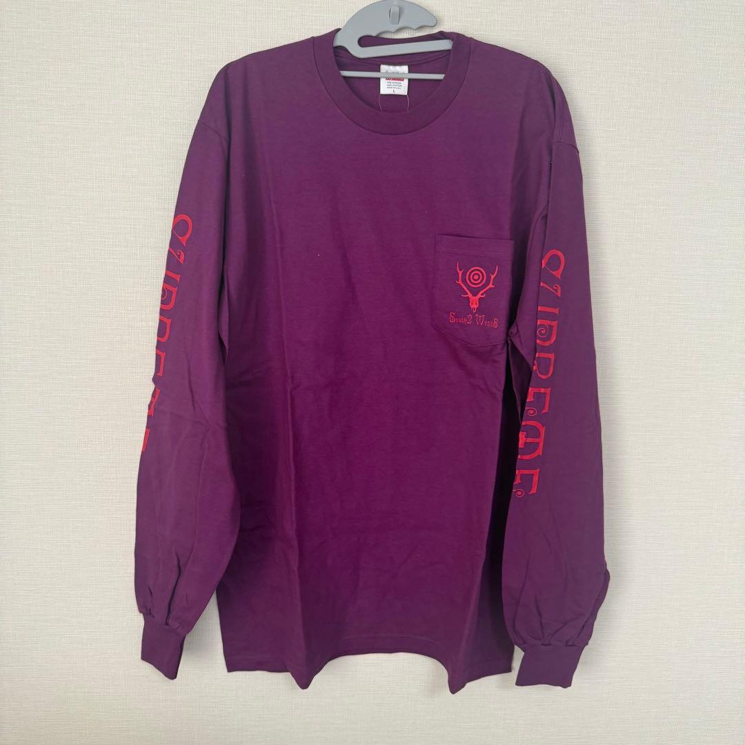 トップス Supreme SOUTH2 WEST8 L/S Pocket Tee