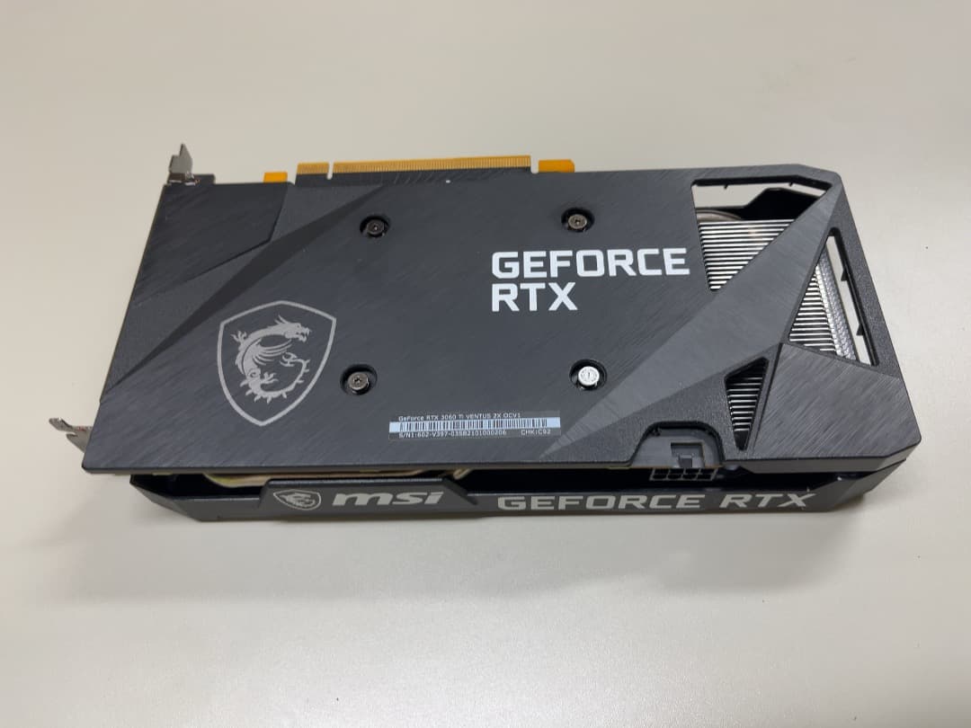 グラフィックボード・グラボ・ビデオカード GeForce RTX 3060Ti VENTUS 2X MSI non LHR