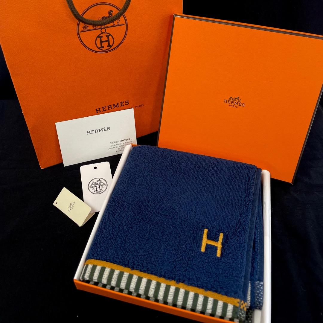 HERMES カレ・タオル ヴィス・ヴェルサ　エルメス