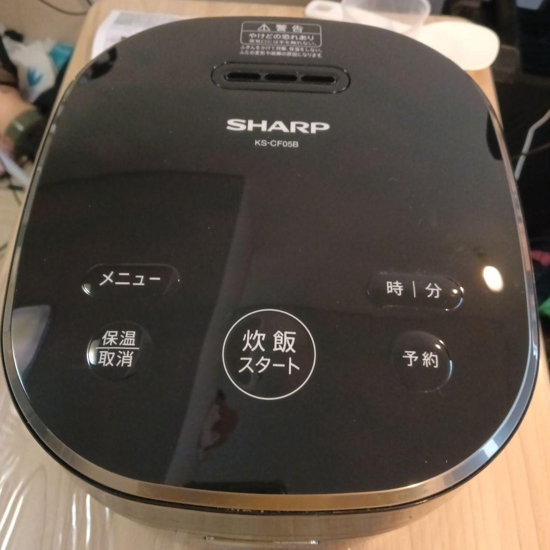 SHARP 3合 炊飯器 KS-CF05B 2024年製（箱無し）