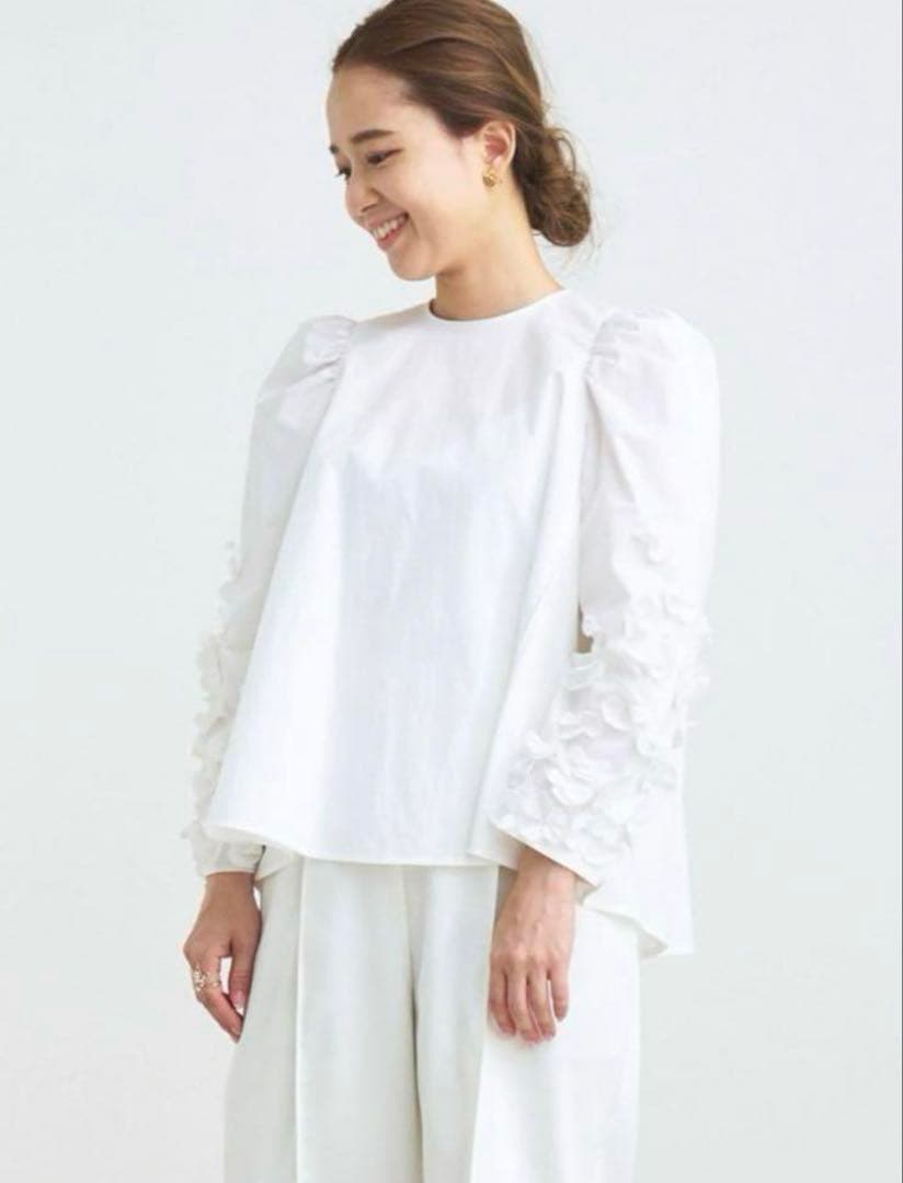 【美品】shirocon yori パフュームブラウス ホワイト 34