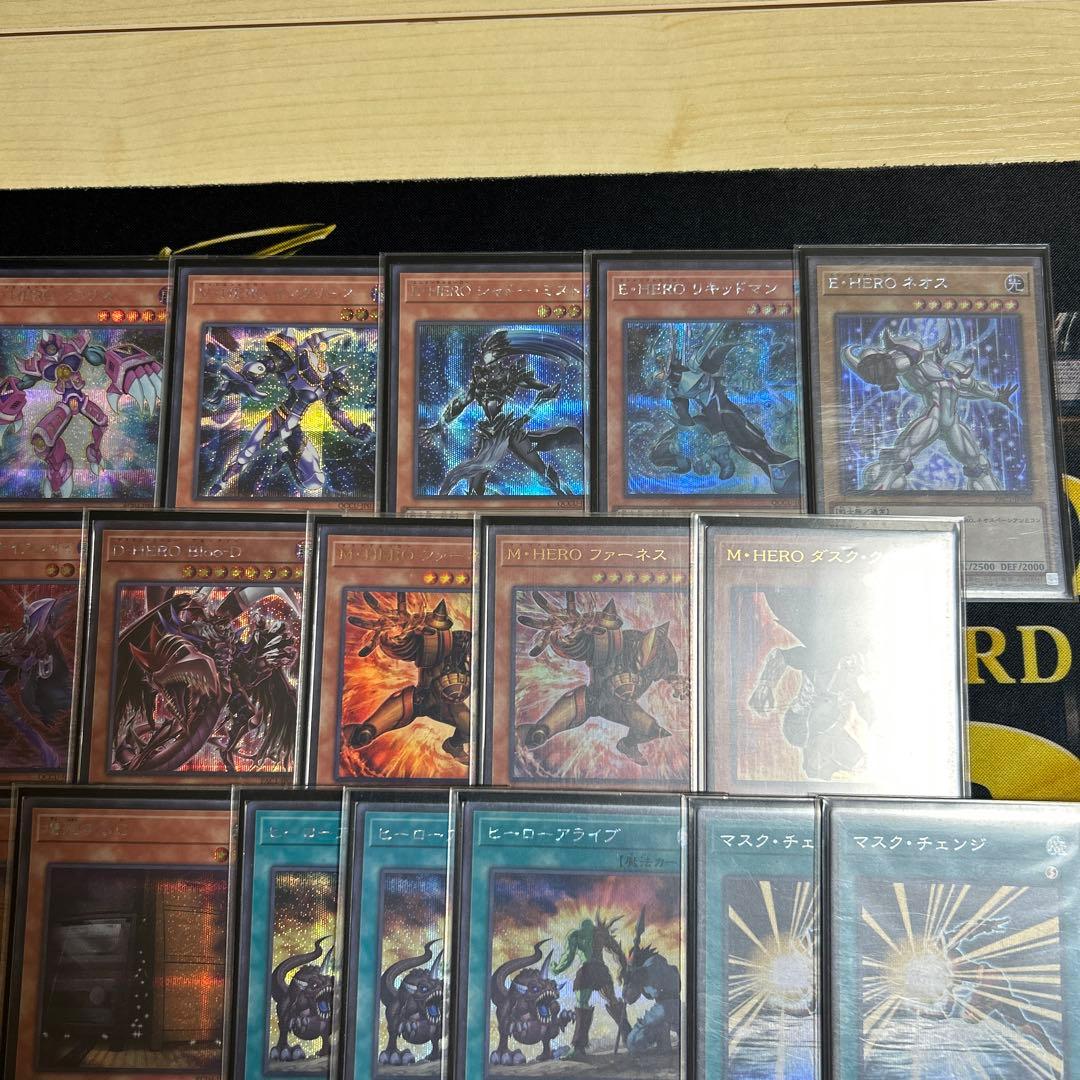 遊戯王　 HEROデッキ新制限対応！シークレット統一！