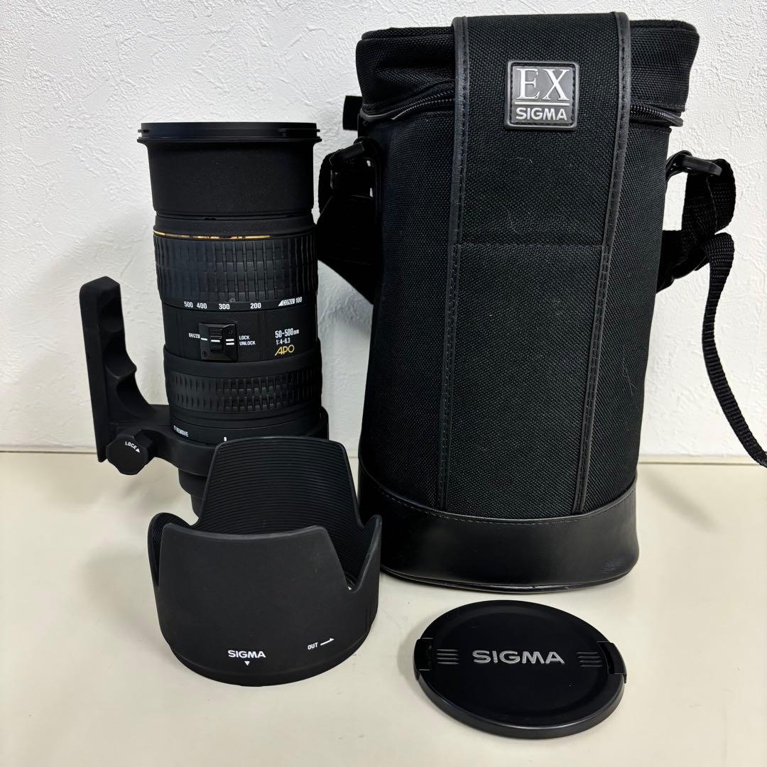 ★レア/美品★ SIGMA 50-500mm 4-6.3 APO EX HSM