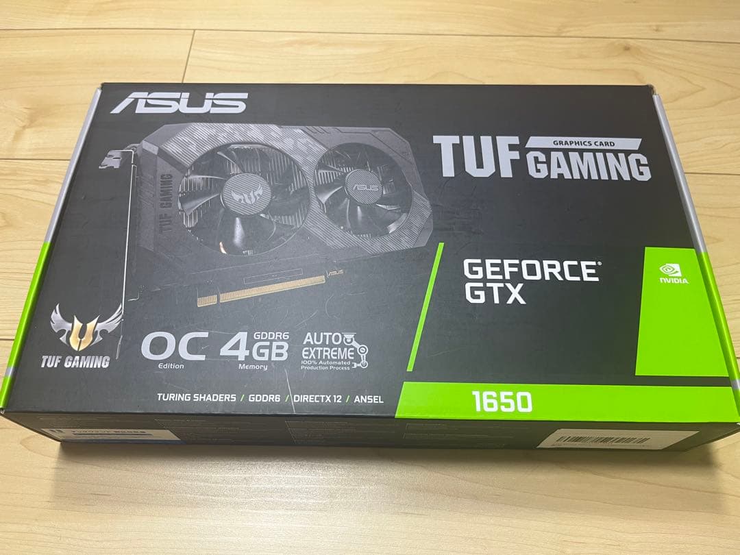 グラフィックボード・グラボ・ビデオカード ASUS TUF Gaming GeForce GTX 1650 OC