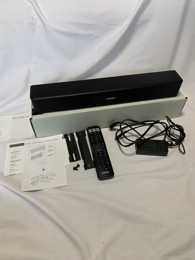 Bose Solo5 TV sound system ウォールブラケット付　美品