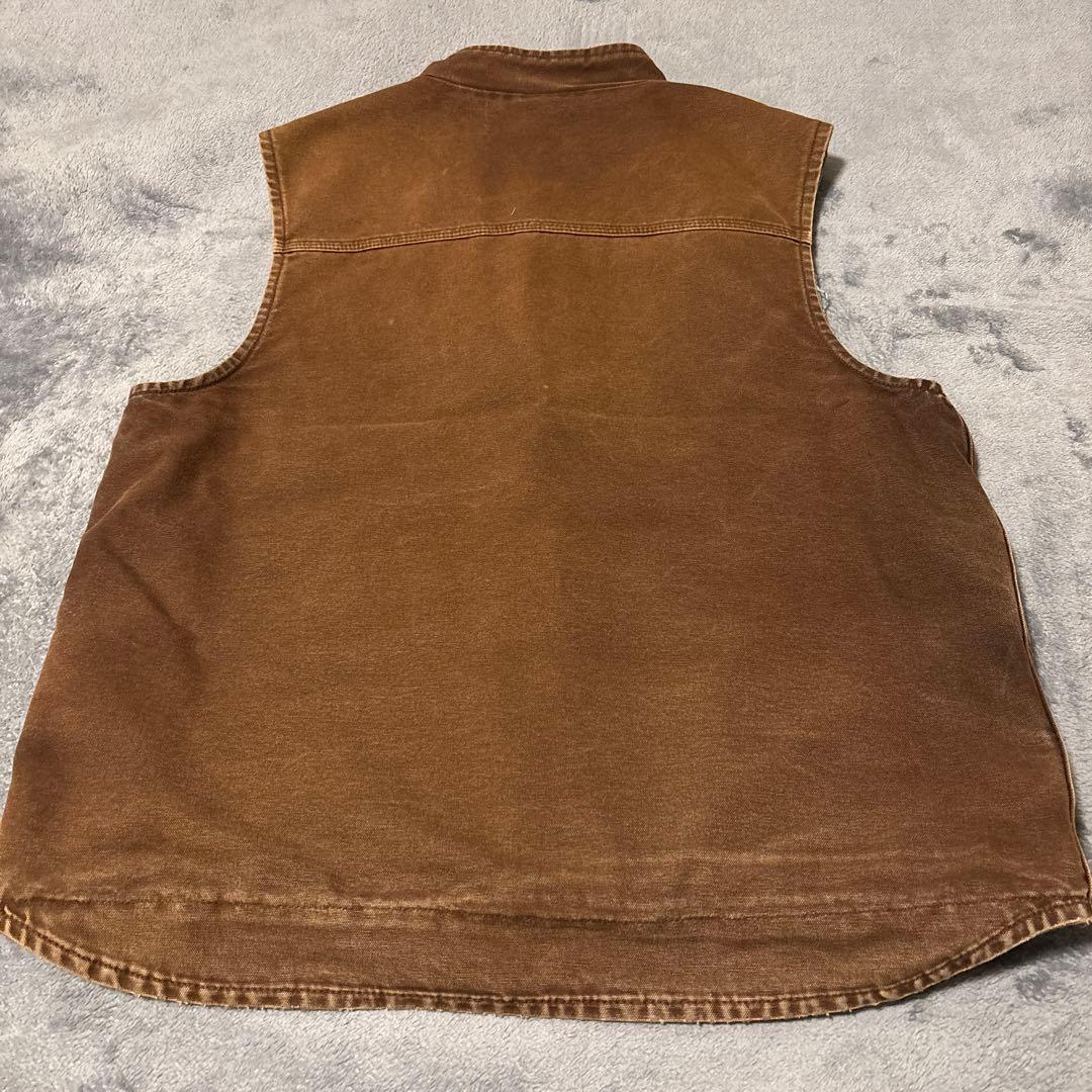 carhartt ダックベスト　ブラウン　XL