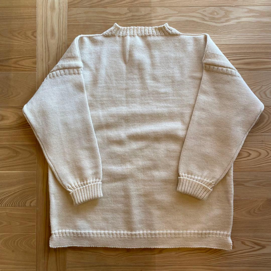 【希少サイズ50】Le Tricoteur ルトリコチュール ガンジーセーター