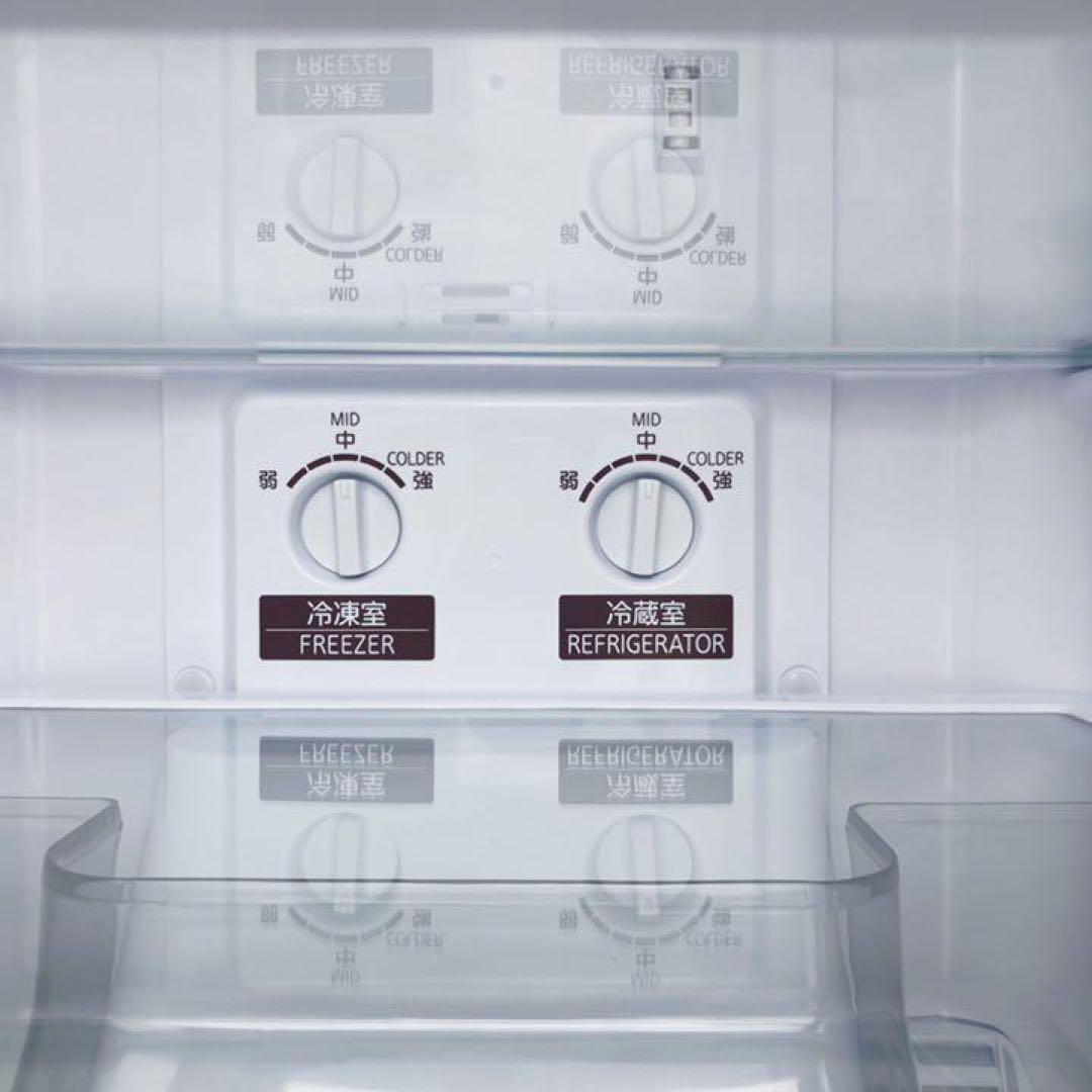 553取付無料！三菱低温ケース搭載マットチャコールグレーおしゃれ冷蔵庫！洗濯機