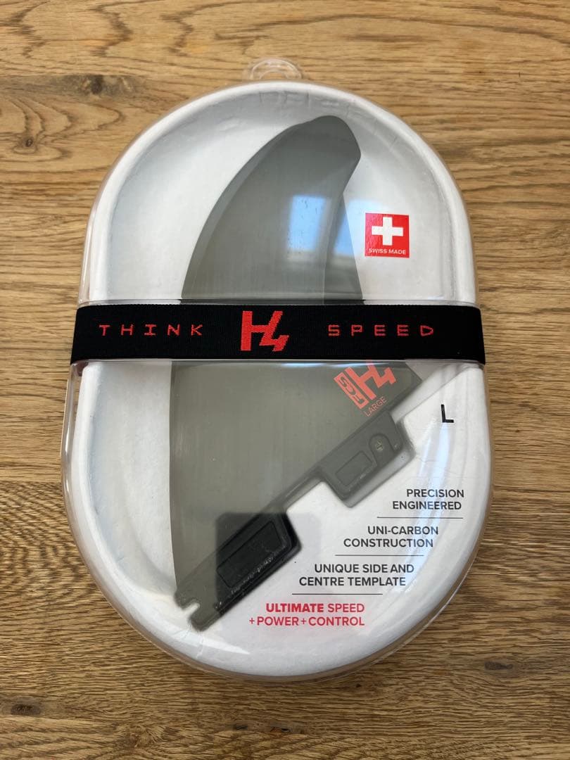 美品fcs2 H4 サーフボードトライフィン　Lサイズ