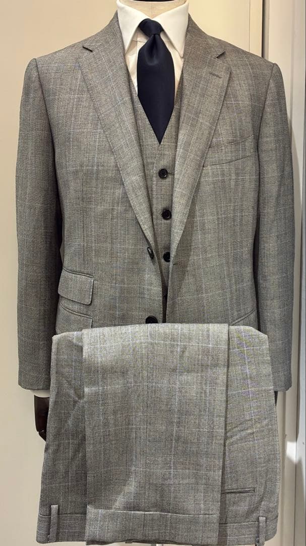 r*o様 未使用極美品 DORMEUIL スリーピーススーツ スペアパンツ付