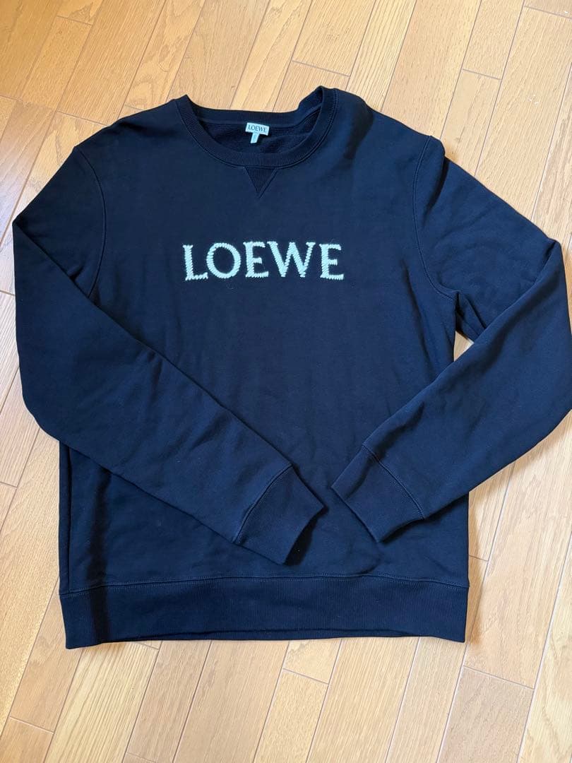 LOEWE 黒 スウェット XL