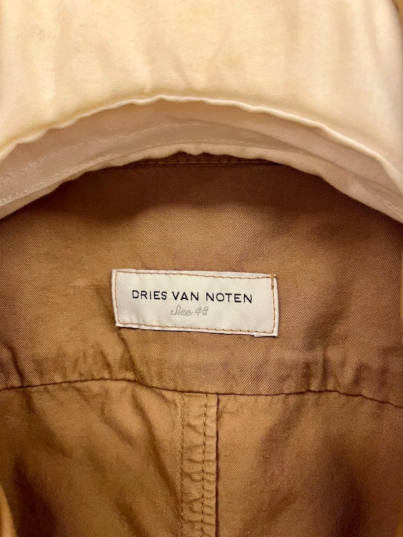 DRIES VAN NOTEN ミリタリージャケット サイズ48 Brown