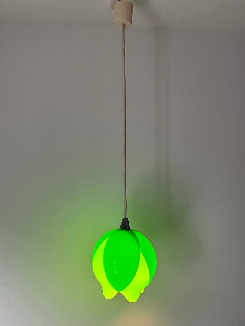 【昭和家電】希少！ナショナル照明チューリップライト　ミッドセンチュリー　レトロ