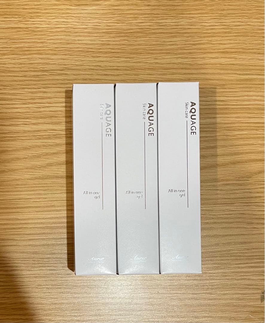 アクアージュ　オールインワンジェル　美肌　美容液　3本　新品　未使用　未開封