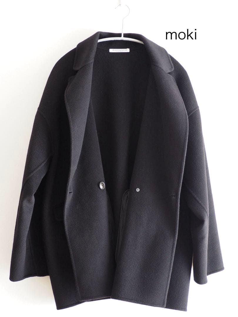 BEAUTY&YOUTH リバー テーラード ミドルコート ブラック M