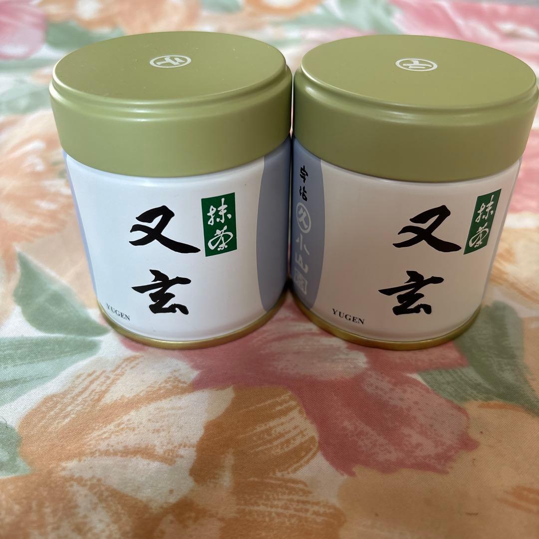 丸久小山園　抹茶又玄　40g×2缶セット