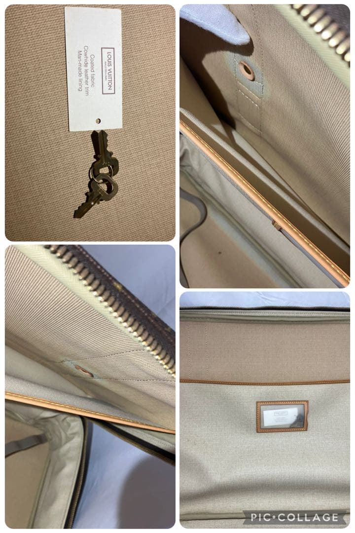 Y921 Louis Vuitton モノグラム サテライト53 トラベルバック