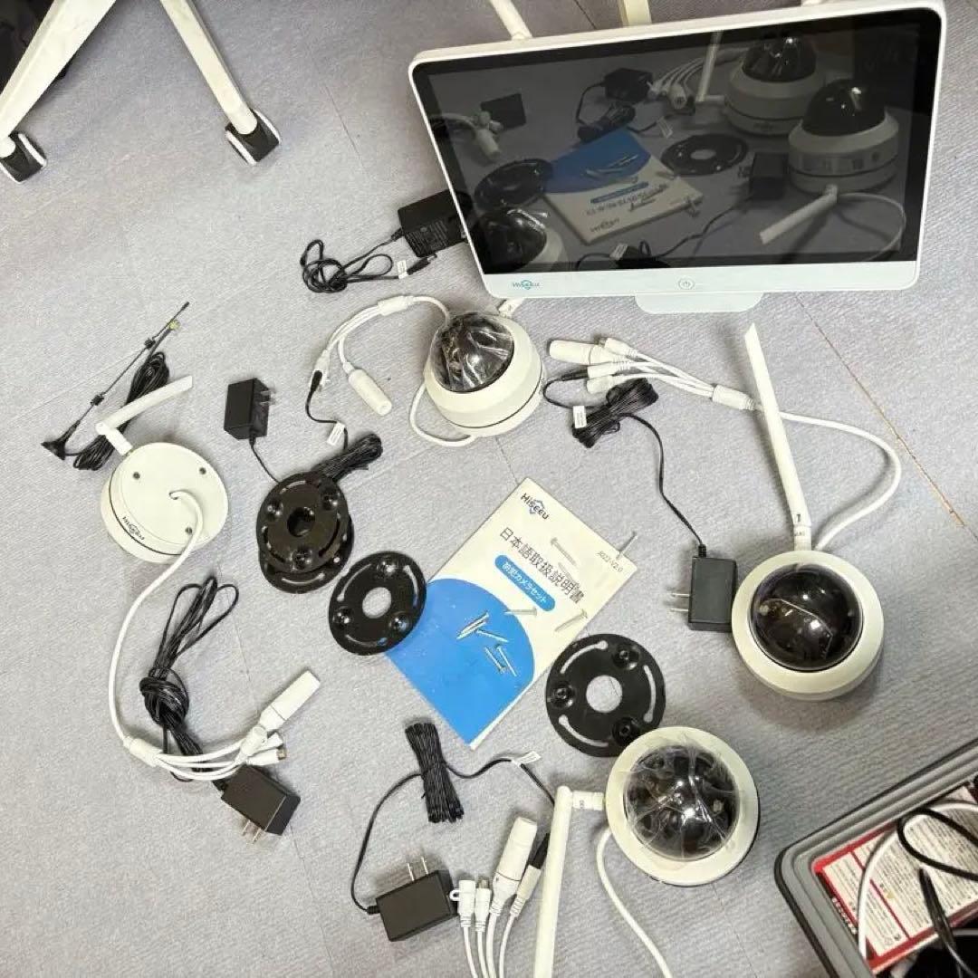 防犯カメラセット hiseeu