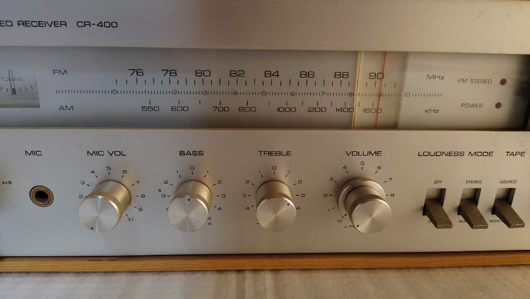 YAMAHA CR-400 ステレオレシーバー