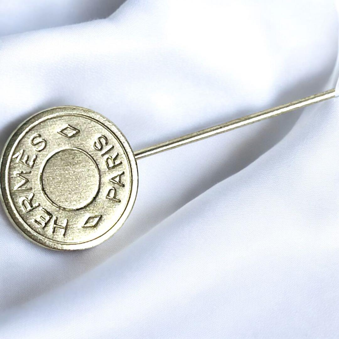 HERMES エルメス セリエ ピンブローチ 箱付き