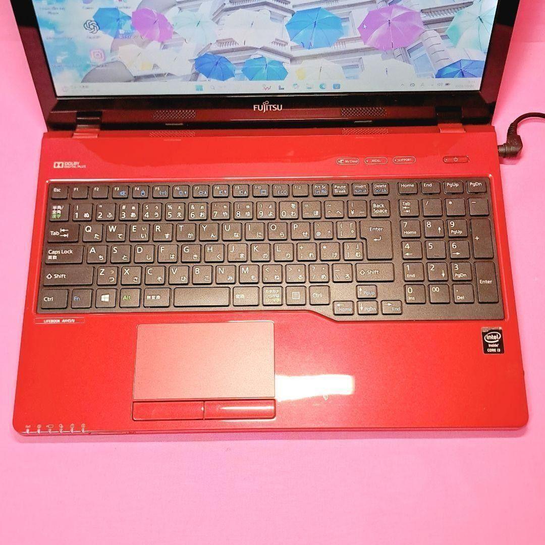 G69 すぐ使える設定済 i3/1TB 富士通ノートパソコン Windows11