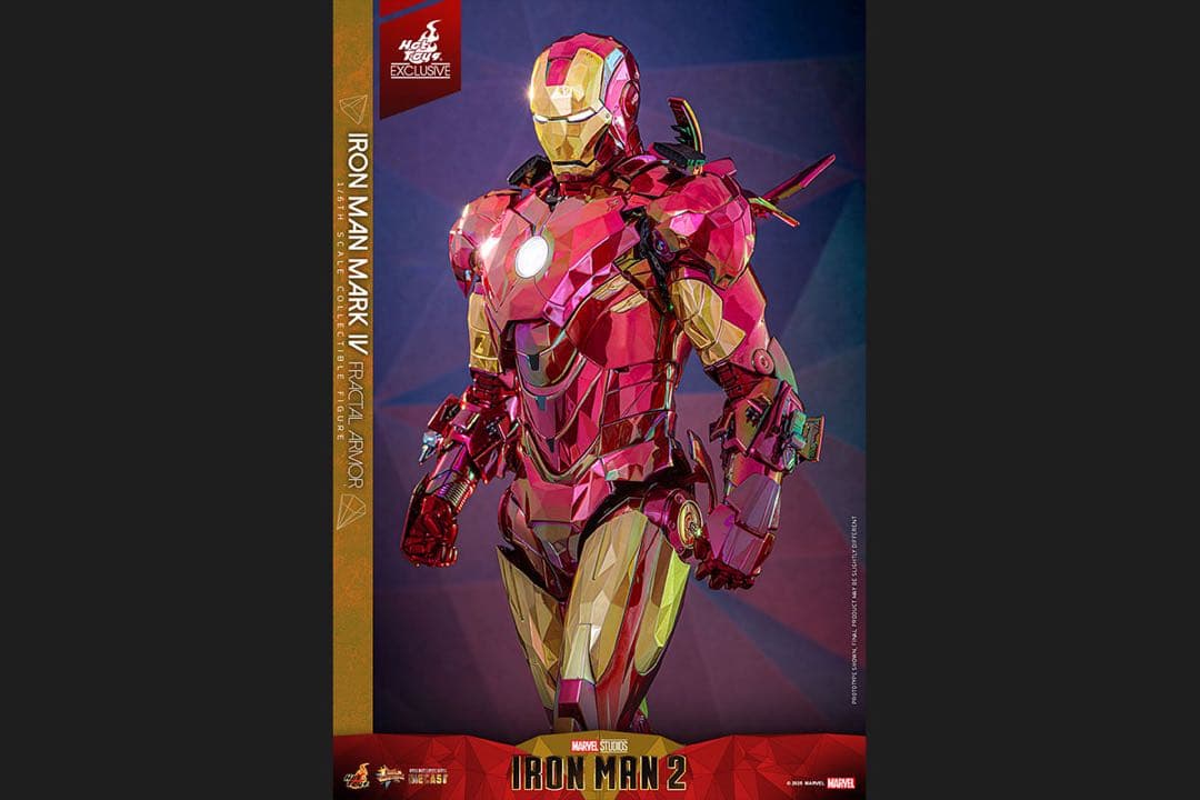 アイアンマン2 1/6スケールフィギュア　アイアンマン・マーク4プリズムアーマー