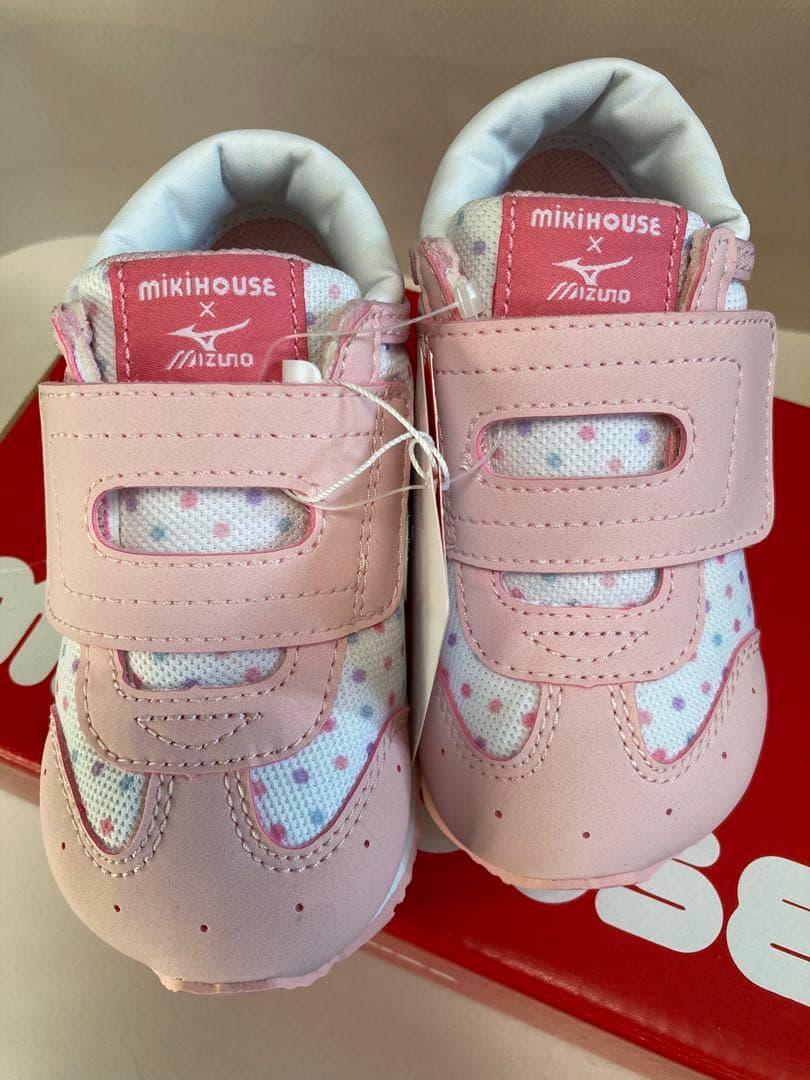 新品　ミキハウス　ミズノコラボ　スニーカー　14.5cm
