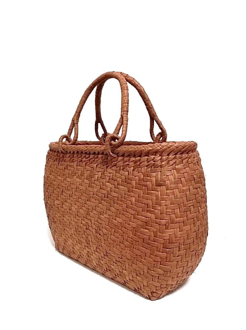 山葡萄バッグ楕円網代