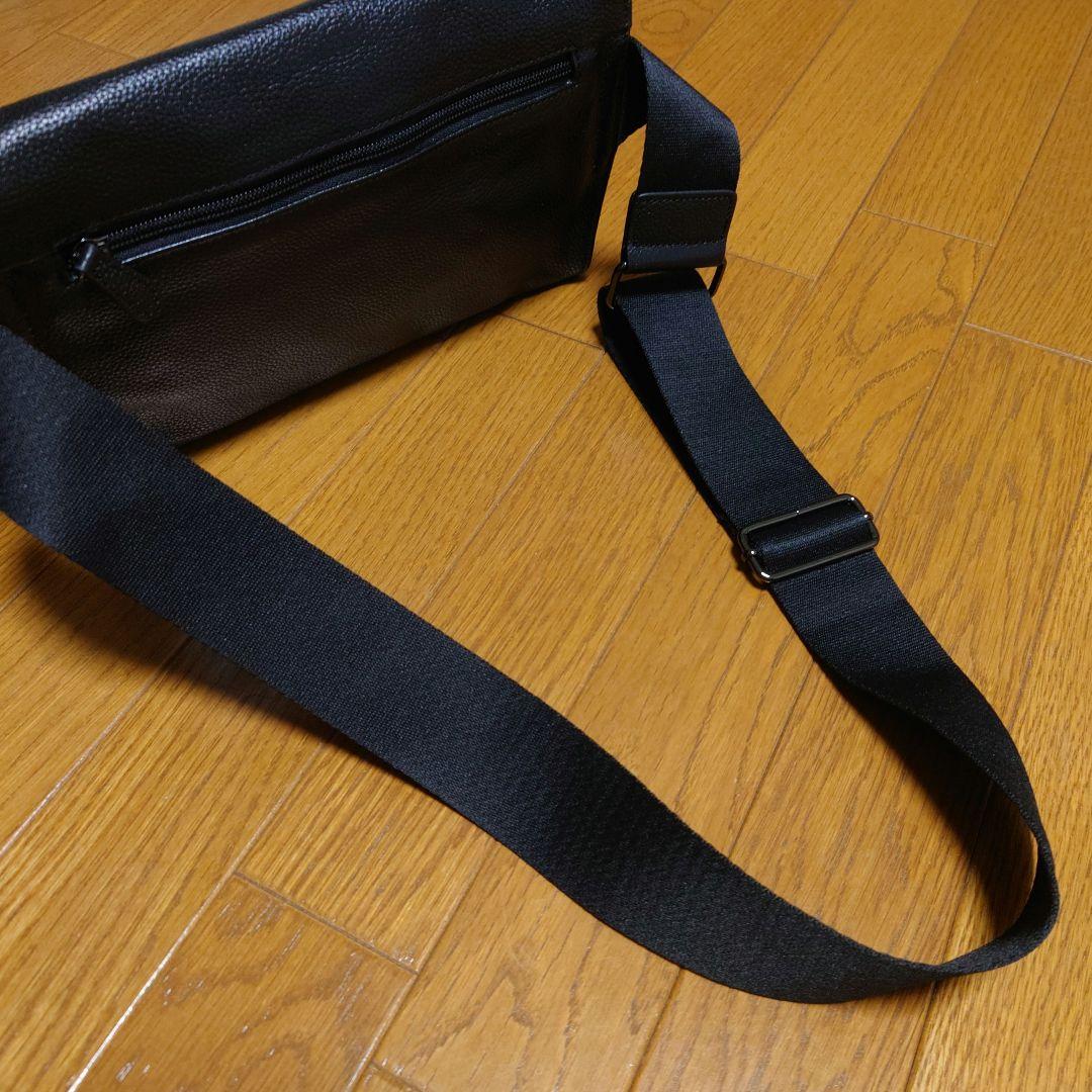 ear PAPILLONNER イアパピヨネ ワイドテープショルダーバッグ 黒