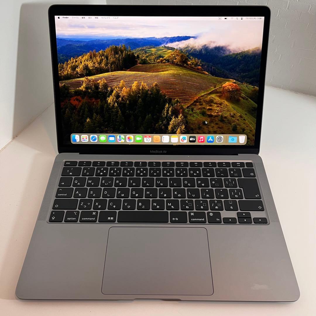 かなた 美品 充放電55回 MacBook Air M1 2020 256