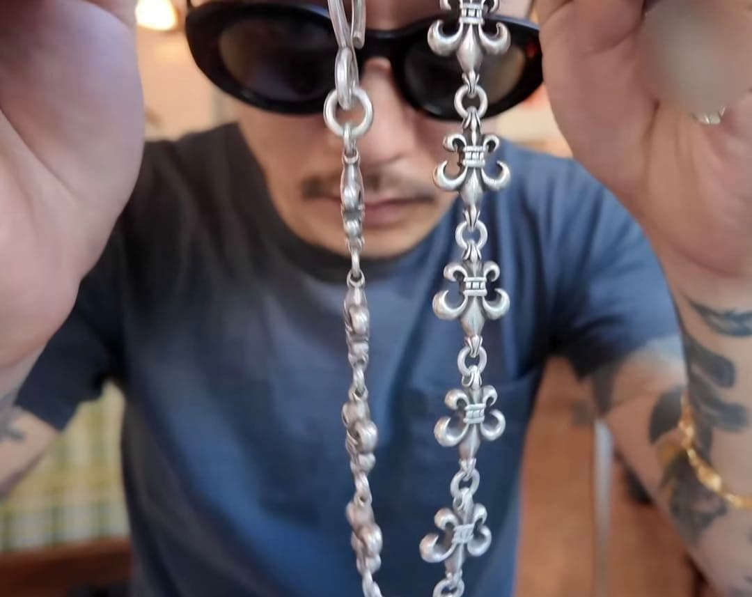 オモシーチャンネル　タトゥースタジオヤマダ　ウォレットチェーン　山田蓮　TSY