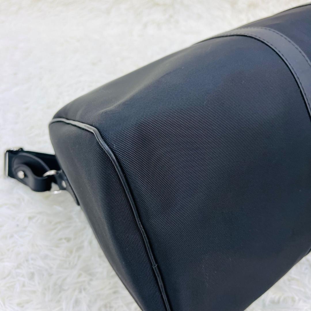 HUNTING WORLD ベンツコラボ ボストン 2WAY レザー ブラック