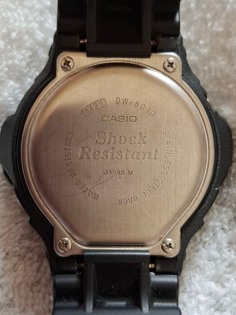 CASIO G-SHOCK DW8010 ブラック