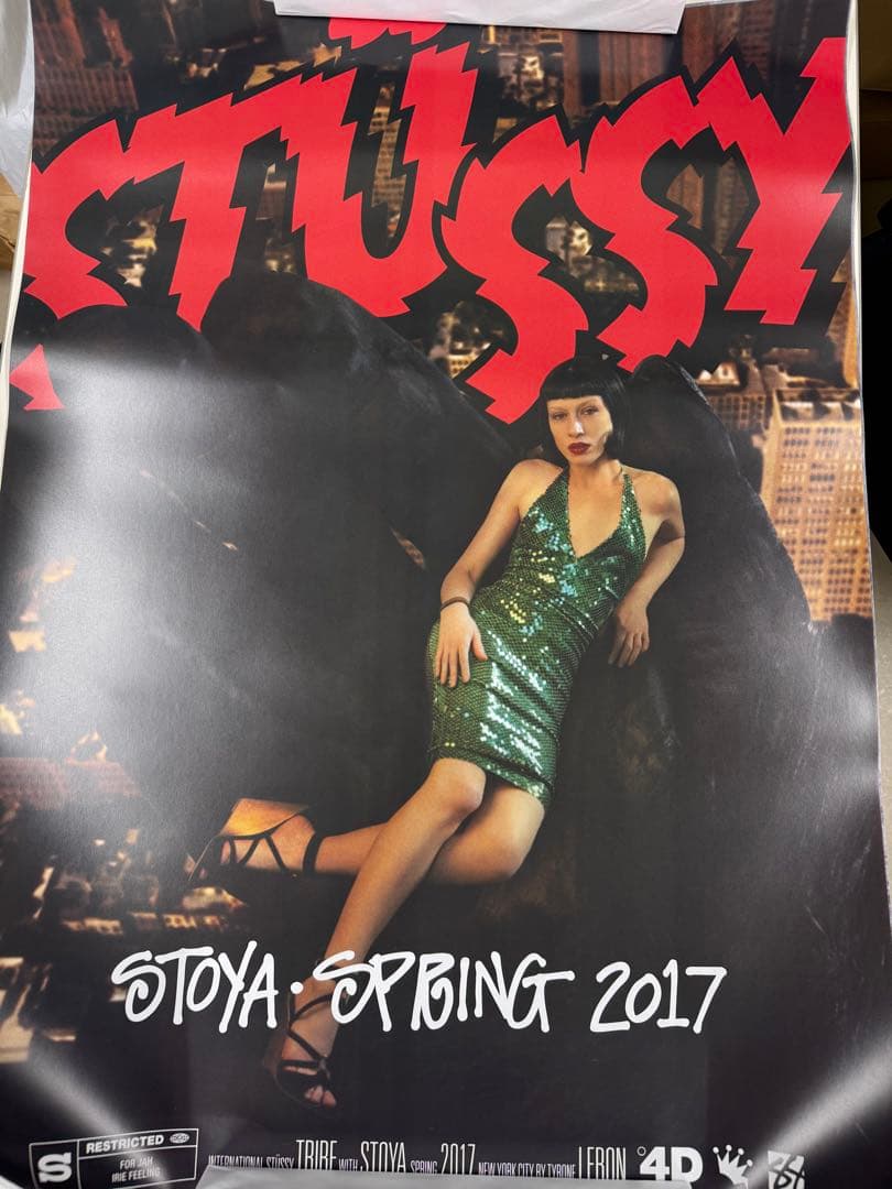 STUSSY ストリートアート ポスター3種