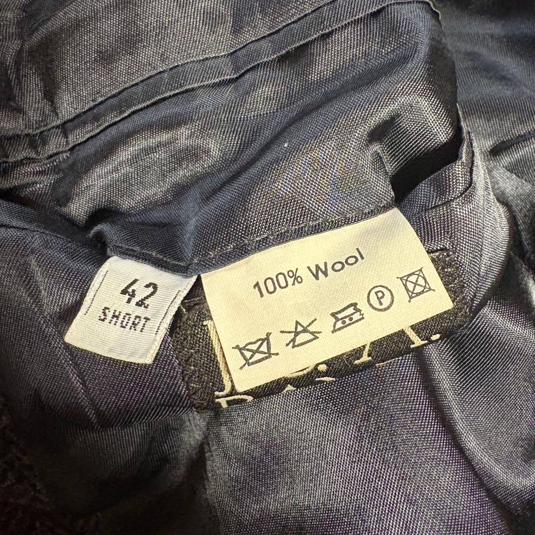 美中古 ハリスツイード Jos. A. Bank ツイードジャケット 42・L