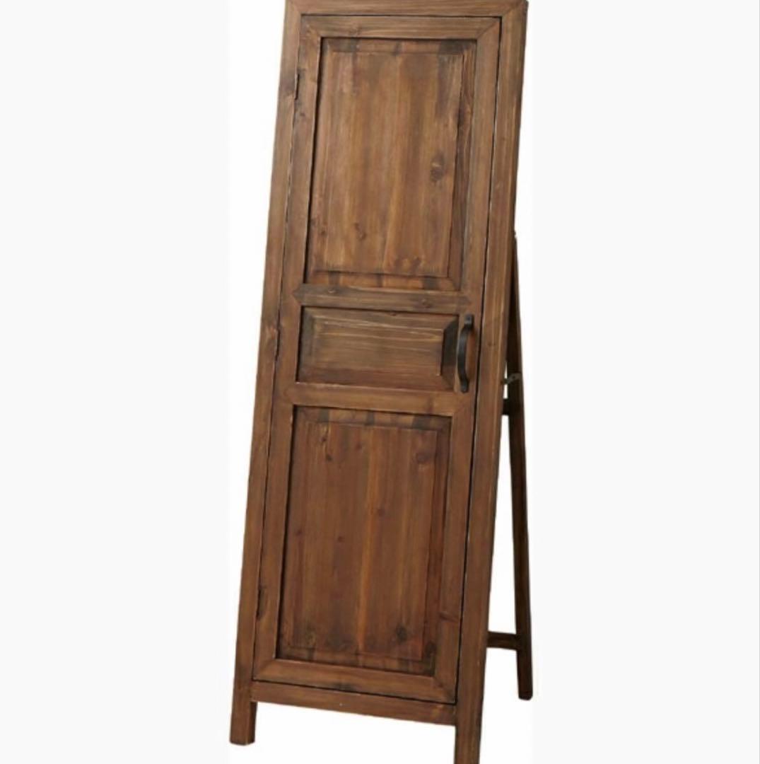 木製スタンドミラー(日曜までお値引き中)