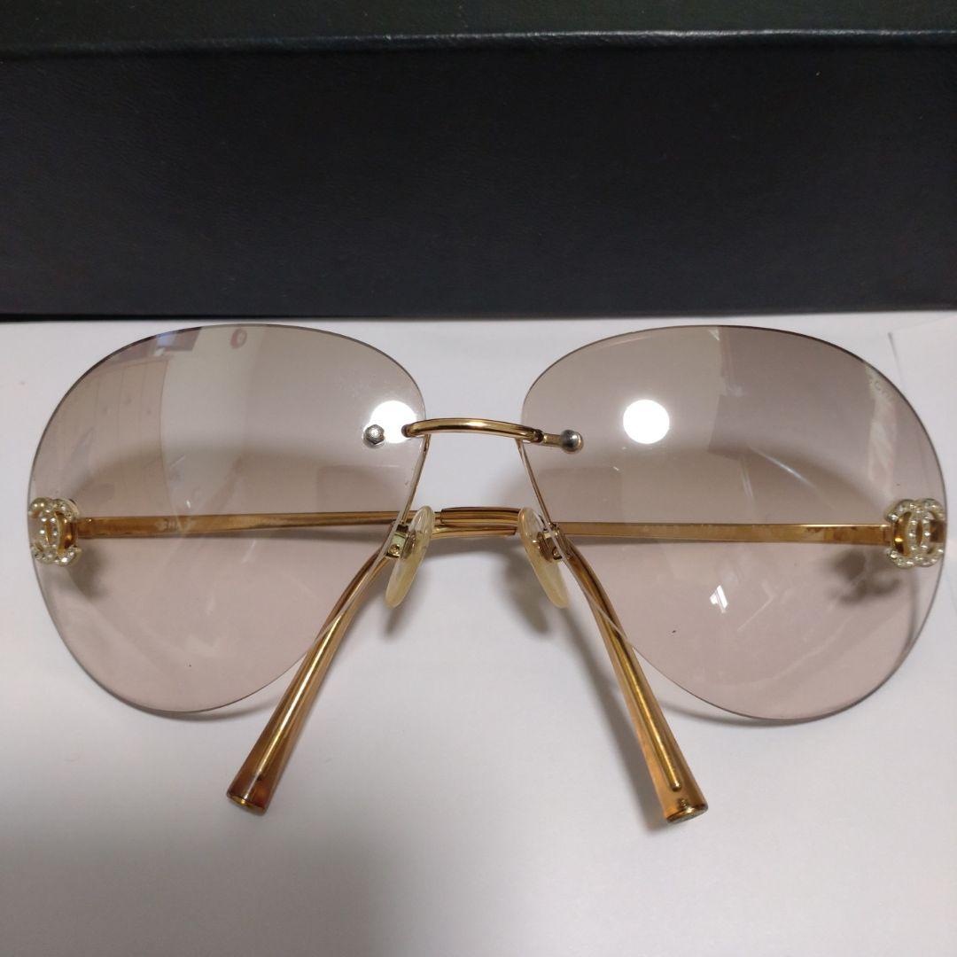 CHANEL ヴィンテージ　ブラウンサングラス