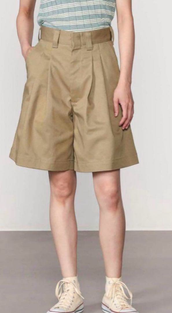 THE SHINZONE ベージュ トムボーイショーツ　32