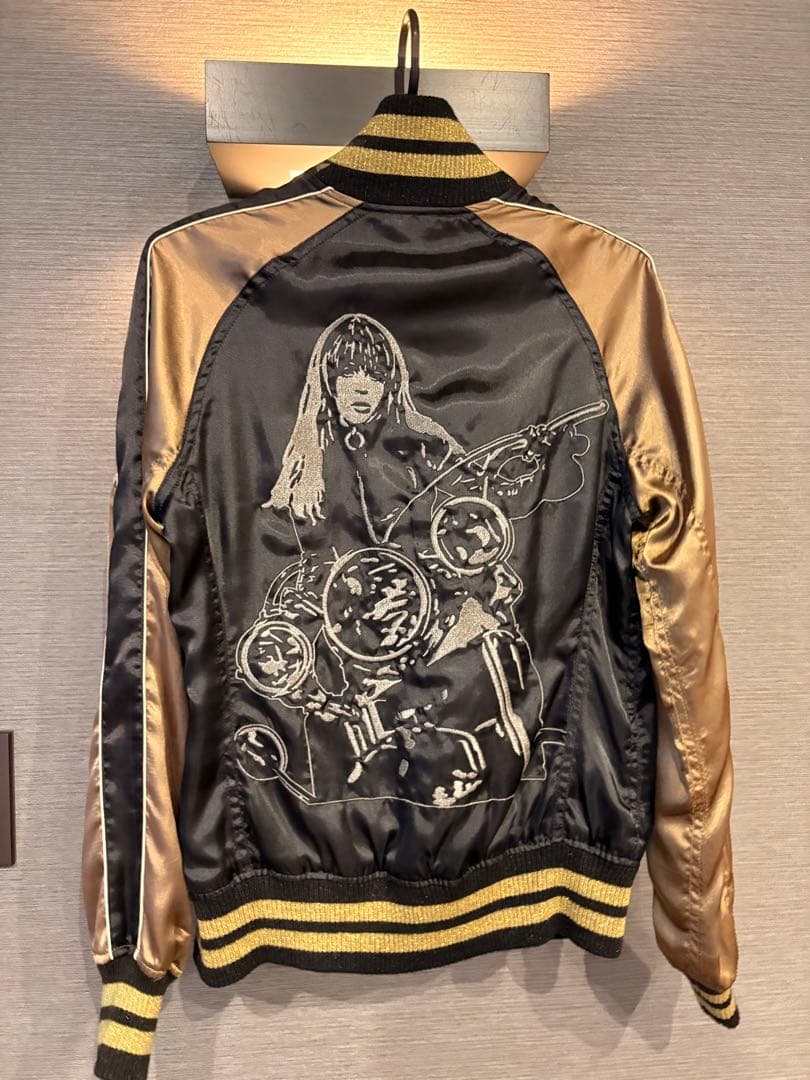 hysteric glamor ヒステリックグラマー スカジャン　バイクガール