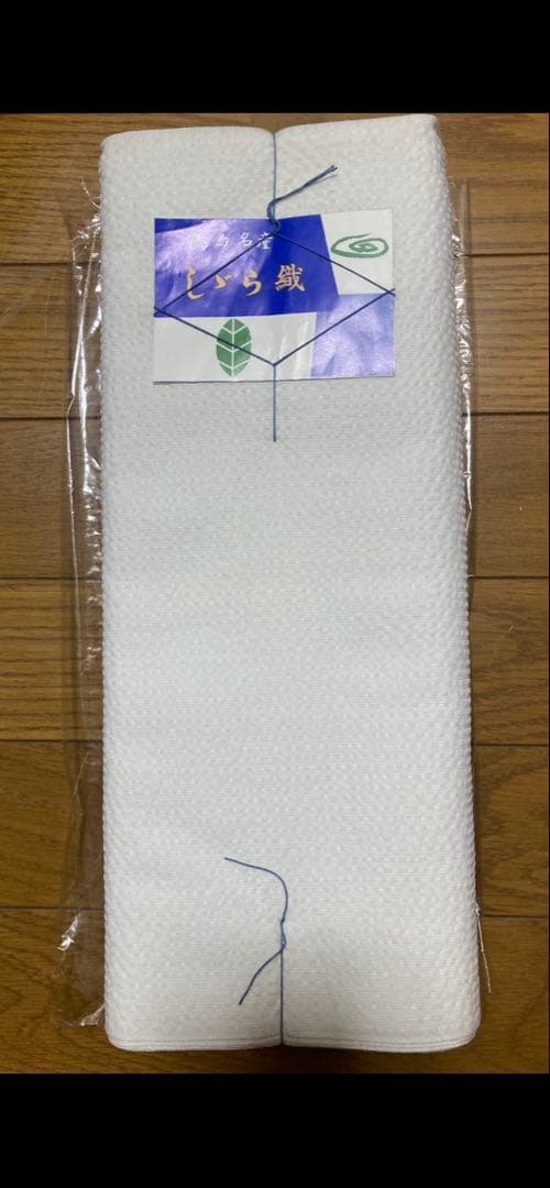 ことらです 新品のしじら織6反です