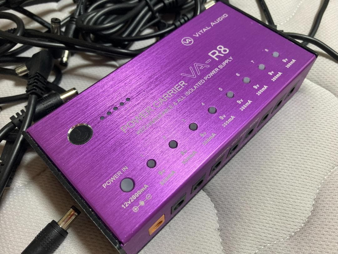 (限定本日5/27まで) Vital Audio VA-R8充電式パワーサプライ