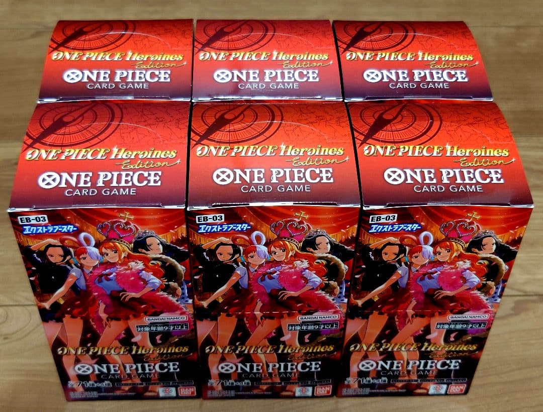ワンピースカード　ヒロインズエディション未開封　6BOX
