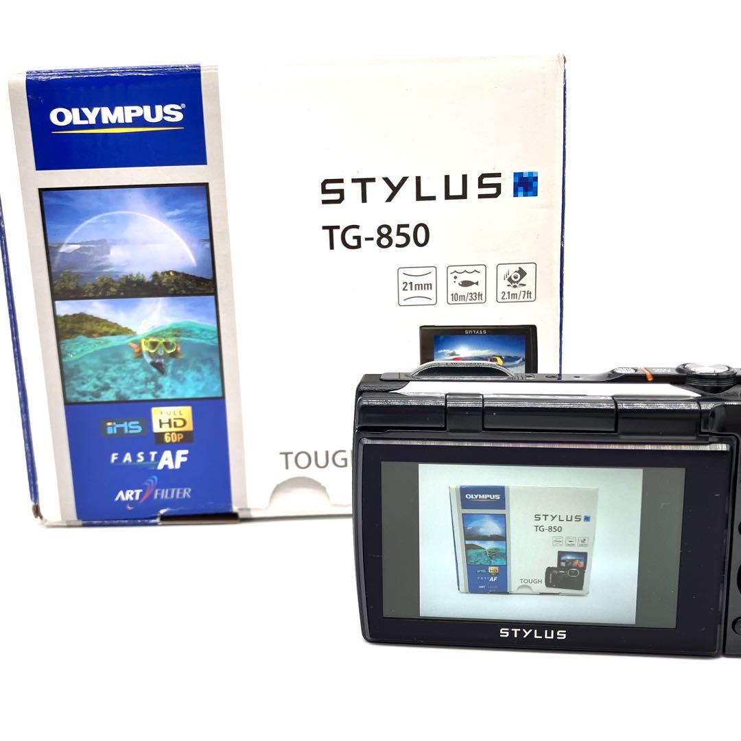 デジタルカメラ OLYMPUS STYLUS TG-850 White