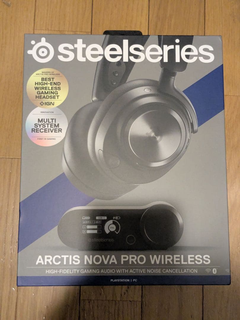 ヘッドホン steelseries arctis nova pro wireless p