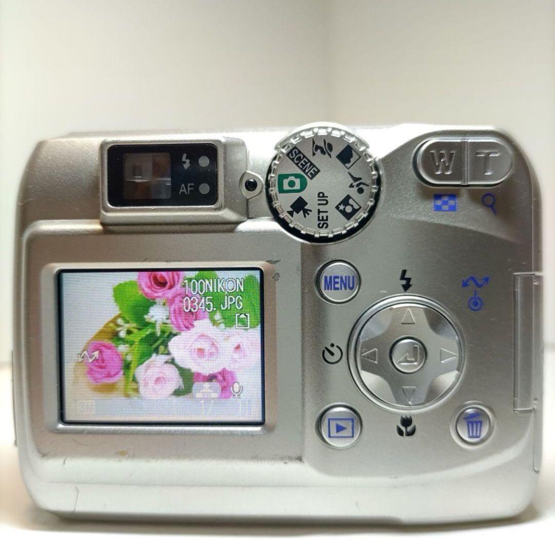 【動作確認済み】ニコン COOLPIX 3200 オールドコンデジ デジカメ