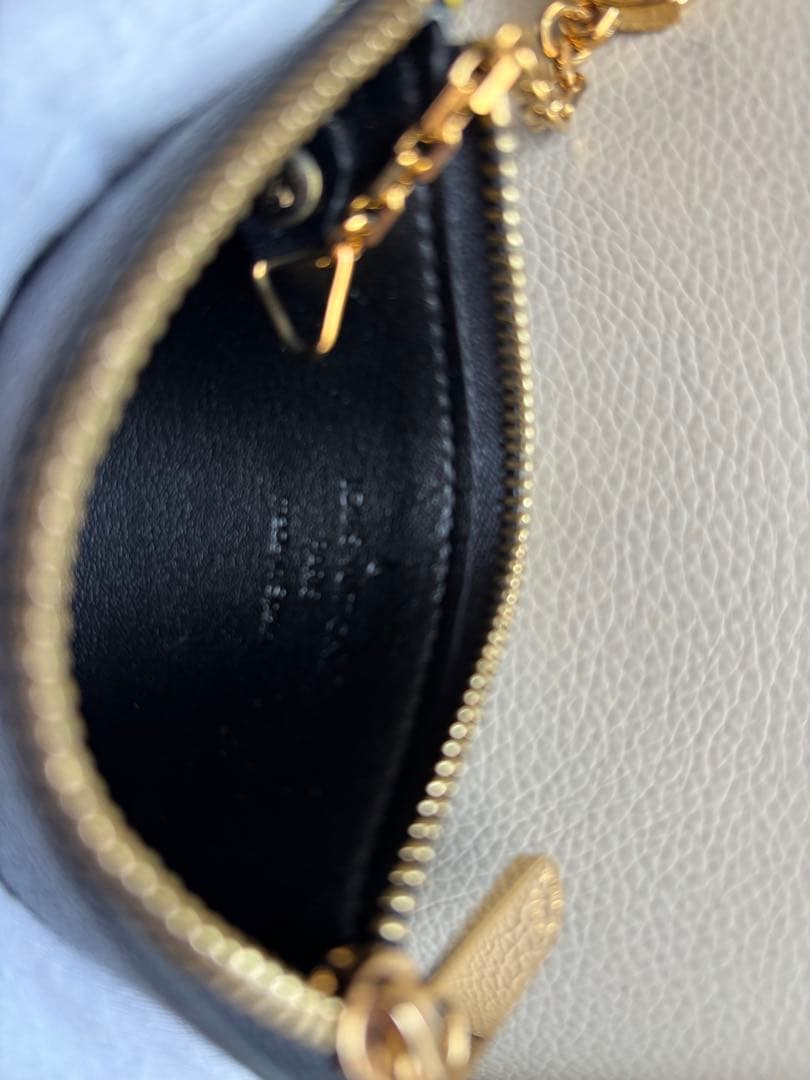 ルイビィトン　キーケース　カードケース　未使用　黒　やぎ革　付属品完備